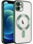 Apple iPhone 11 Kılıf Kamera Lens Korumalı Renkli Magsafe Şeffaf Silikon 1