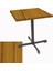 Halley Werzalit Kare Esb Mutfak Masası 70X70 - Real Teak 1