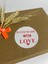 Handmade With Love Altı Kalpli Kırmızı Yazı Yuvarlak Yapışkanlı Etiket 4 x 4 cm 120 Adet 1