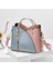 Yeni Trendy Çanta Kontrast Renk Büyük Kapasiteli Moda Tek Omuz Messenger Çanta (Yurt Dışından) 2