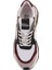 Sail Lakers - Bordo, Gri Süet, Siyah Deri Bağcıklı Kadın Sneaker 5