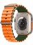 Apple Watch 38-40-41MM Krd-28 Ocean Çift Renkli Turuncu Kordon 1