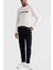 Pamuklu Relaxed Fit Bisiklet Yaka Sweat Erkek Sweat MW0MW31584 Ac0 3