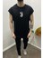 Erkek Kolsuz Juve Baskılı Oversize Tshirt 1