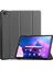 Lenovo Tab M10 Plus 10.6 3rd Gen 2022 Için Deri Tablet Kılıfı - Gri (Yurt Dışından) 1