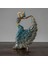 Peacock Dancer Figürinleri Kadın Dans Heykel Süsleri Bronz (Yurt Dışından) 2