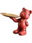 Güzel Heykel Tepsisidepolama Figüre Çanağı Sundurma Yaşayan Kırmızı (Yurt Dışından) 1