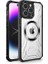 Apple iPhone 14 Pro Max Uyumlu Kılıf Prag Magsafe Özellikli Double Sided Non Slip Pc Tpu Kapak Siyah 1