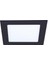 LD451 Siyah Slim Kare LED Panel 6W 3000K 5 Adet 1