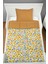 Montessori Yorgan Seti (95X195 Cm) - Iconic Serisi - Sarı Minik Çiçekler 2