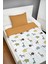 Bebek Yorgan Seti (95X145 Cm) - Iconic Serisi - Doodle Animal 1