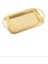 Gold Metal Tepsi 35x21x2cm 1