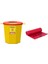 Tıbbi Atık Kovası Kutusu 10 Lt - 10 Adet + Tıbbi Atık Torbası Poşeti 55CM*60CM - 1 Rulo 1