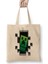 Creeper Minecraft Bez Çanta Uzun Saplı 1