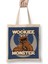Wookiee Monster Kurabiye Canavarı Bez Çanta Uzun Saplı 1