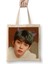 Txt Yeonjun Cat Dog Bez Çanta Uzun Saplı 1