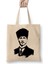 Mustafa Kemal Atatürk Bez Çanta Uzun Saplı 1