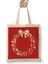 Pulp Fiction Christmas Wreath Pattern Bez Çanta Uzun Saplı 1