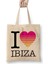 I Heart Ibiza Sunset Bez Çanta Uzun Saplı 1