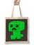 Minecraft Creeper 03 Bez Çanta Uzun Saplı 1