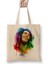 Bob Marley Mutluluğun Rengi Bez Çanta Uzun Saplı 1