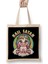 Hail Satan Unicorn Rainbow Heavy Metal Satanic Pun Bez Çanta Uzun Saplı 1