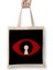 Must Read Book Covers 1984 Big Brother Eye Bez Çanta Uzun Saplı 1