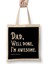 Father's Day Collection The Walking Dad Bez Çanta Uzun Saplı 1