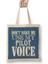 Don't Make Me Use My Pilot Voice Bez Çanta Uzun Saplı 1