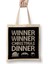 Winner Winner Christmas Dinner Knit Pattern Bez Çanta Uzun Saplı 1