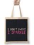 I Don't Sweat I Sparkle Bez Çanta Uzun Saplı 1