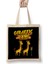 Adorable Giraffic Jam Pun Traffic Jam Giraffes Bez Çanta Uzun Saplı 1