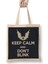 Keep Calm And Don't Blink Doctor Who Bez Çanta Uzun Saplı 1