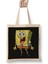 Spongebob Squarepants Design Süngerbob Bez Çanta Uzun Saplı 1