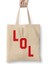 Lol Red Digital Font Bez Çanta Uzun Saplı 1
