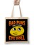 Punny Bad Puns That's How Eye Roll Funny Pun Bez Çanta Uzun Saplı 1