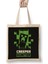 Creeper Hunter Gaming Minecraft Bez Çanta Uzun Saplı 1
