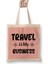 Funny Travel Gift Design Lover-Trippin Wanderlust Journey Adventurer Vacation Bez Çanta Uzun Saplı 1