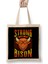 Fierce Strong Like A Bison Wild Animal Strength Bez Çanta Uzun Saplı 1