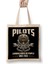 Funny Pilots Looking Down On People Since 1903 Pun Bez Çanta Uzun Saplı 1