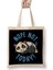 Cute & Funny Nope Not Today Lazy Napping Panda Bez Çanta Uzun Saplı 1