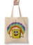 Spongebob Rainbow Süngerbob Bez Çanta Uzun Saplı 1