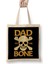 Funny Dad To The Bone Pun Father's Bad To The Bone Bez Çanta Uzun Saplı 1
