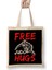 Funny Free Judo Hugs Mma Mixed Martial Arts Pun Bez Çanta Uzun Saplı 1