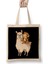 Funny Monkey Riding On Llama Cute Monkeying Around Bez Çanta Uzun Saplı 1