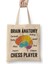 Chess Funny Brain Anatomy Of A Chess Player Bez Çanta Uzun Saplı 1