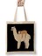 Sloth Riding Llama Adorable Lama & Sleepy Sloth Bez Çanta Uzun Saplı 1
