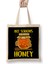 Cute & Funny Bee Serious Honey Beekeeper Pun Bez Çanta Uzun Saplı 1