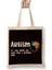 Autism Seeing World From Different Angle Autistic Awareness Bez Çanta Uzun Saplı 1