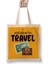 Funny Travel Gift Design Lover-Trippin Wanderlust Journey Adventurer Vacation Bez Çanta Uzun Saplı 1